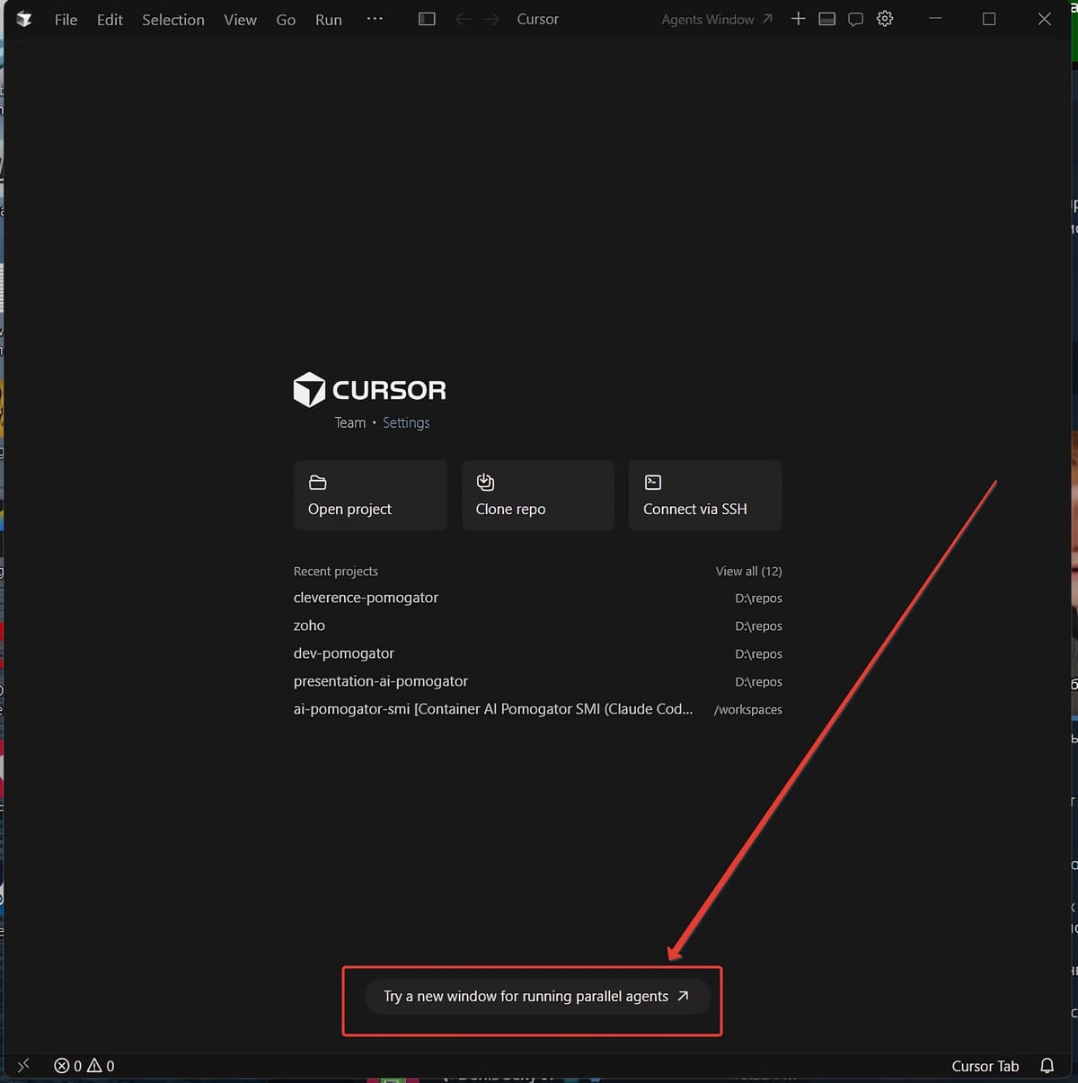 Cursor 3.0 новые функции и интерфейс